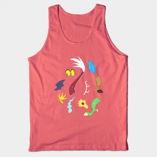 My little Pony - Discord Cutie Mark Special Tank Top by ariados4711